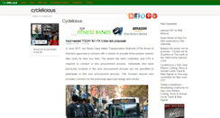 Desktop Screenshot of cyclelicio.us