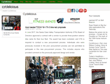 Tablet Screenshot of cyclelicio.us